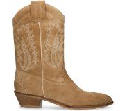 Sacha suède cowboylaarzen camel Dames | Maat: 41