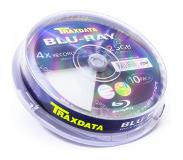Traxdata blu-ray 4X BD-R 25GB 10 stuk(s)