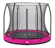 Salta Comfort Edition Gound Trampoline 213 Cm Met Veiligheidsnet - Rond Roze