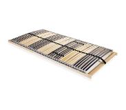 vidaXL Lattenbodem met 42 latten 7 zones 120x200 cm