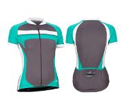 Avento Fietsshirt Avento 81BQ Dames Antraciet Wit-Maat 40