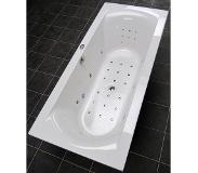Riho Lima bubbelbad met Basic systeem 180x80 wit