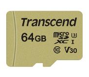 Transcend 64GB micro SDXC Class 10 UHS-I U3 V30 MLC