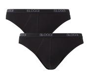 Sloggi men Basic minislip (set van 2) zwart Heren