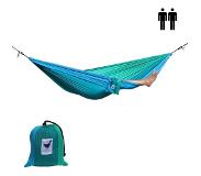 More Than Hip hangmat Double Ocean (290x210 cm) Turquoise/zeegroen/blauw