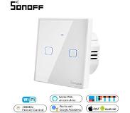 Sonoff Smart WIFI Light Switch - 2 Kanalen - 2x 400W - Sonoff - Android & IOS