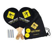 Schildkröt Funsports Street Racket Set In Draagtas Zwart