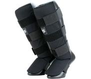 Super Pro Savior Scheenbeschermers Vechtsport Accessoires Zwart L