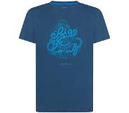 La Sportiva Go Big T-shirt Heren, blauw S 2021 T-shirts