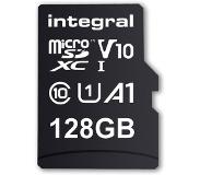 Integral 128GB HIGH SPEED MICROSDHC/XC V10 UHS-I U1 flashgeheugen MicroSD