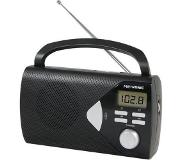 Metronic 477205 Draagbaar Digitaal Zwart radio