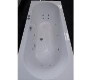 Sanindusa Urby bubbelbad met WP2 systeem 180x80 wit