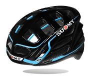 Suomy Gun Wind S-Line Black/Light Blue Helmet