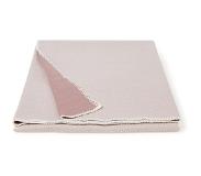Koeka Ledikantdeken Koeka Reversible Riga Grey Pink-100 x 150 cm