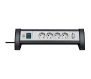 Brennenstuhl 1156250534 Premium Office-Line PDU | Bureau Stekkerdoos | 16A met 4x Type F Stopcontacten | 2x USB-A