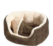 Nobby Comfortbed Ceno - Hond & Kat - Bruin - 55 x 50 x 21 cm