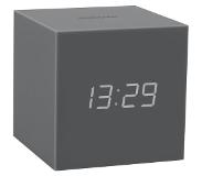 Gingko - Gravity Cube Click Clock Grey