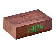 Gingko - Flip Click Clock Walnut