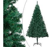 vidaXL kunstkerstboom met dikke takken 180cm PVC groen