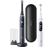 Oral-B iO - 8n - Elektrische Tandenborstels Wit En Zwart, Duopack