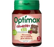 Optimax Kinder Cranberry - Voedingssupplement - 60 kauwtabletten
