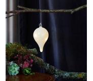 Sirius - Glazen kerstbal - Heaven Drop met LED lichtjes - Kerst Decoratie - Kerst Verlichting
