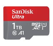 SanDisk MicroSDHC Ultra 1TB 120 MB/s CL10 A1 UHS-1 + SD Adap