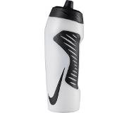 Nike drinkfles Hyperfuel Water Bottle 709 ml doorzichtig/zwart