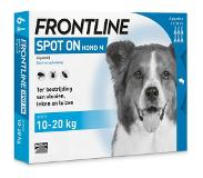 Frontline Spot on hond Medium - 6 pipetten