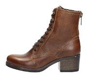 Sub55 Dames veterboots cognac | Maat: 43