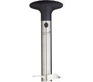 SmartaSaker ananassnijder en schiller 24 cm RVS zilver/zwart
