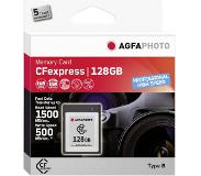Agfaphoto CFexpress Professional flashgeheugen 128 GB NAND