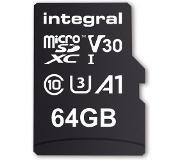 Integral High Speed MicroSDHC/XC Geheugenkaart incl. Adapter 64 GB | 1 stuks - MSDX64G100V30