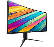 Medion AKOYA X53411 | 34 Inch Curved Widescreen Monitor | UWQHD | 100 Hz | HDMI
