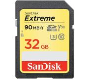 SanDisk SDHC Extreme 32GB 90MB/s Class 10