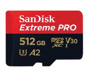 SanDisk Extreme Pro 512GB microSDXC, UHS-I, U3, A2, V30