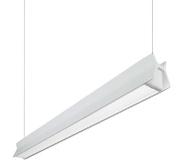 Glamox LED hanglamp C56-P1200, 50/50, wit, 156,3 cm