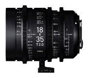 Sigma 18-35mm T2.0 Cine High-Speed Zoom Sony E-mount objectief