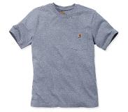 Carhartt T-Shirt Carhartt Men Workwear Pocket S/S Heather Grey-XL