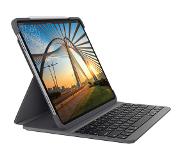 Logitech Slim Folio Pro Apple iPad Pro 12,9 inch (2018) Toetsenbord Hoes QWERTY Grijs
