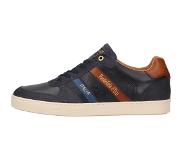 Pantofola d'oro Soverato Sneakers - Heren Leren Veterschoenen - Blauw - Maat 42