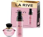 La Rive - Set She is mine - Eau de parfum 90 ml + Deodorant 150 ml