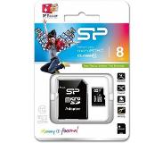 Silicon Power MicroSDHC Card class 10 8GB incl. adapter