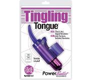 Powerbullet Tingling Tongue Vinger Vibrator Paars