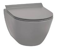 Ben Segno Compact Wandcloset 50cm Free Flush Xtra Glaze Taupe