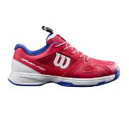 Wilson Tennisschoen Wilson Junior Rush Pro QL Sangria White Clematis Blue-Schoenmaat 28,5 (UK 10.5)