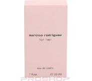 Narciso Rodriguez for Her 30 ml - Eau de Toilette - Damesparfum