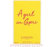 Lanvin - A Girl In Capri Eau de Toilette Spray 50 ml Dames
