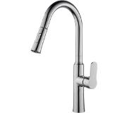 Aloni Force Keukenkraan Met Handdouche Chroom