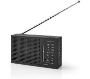 Nedis portable AM/FM-radio 1,5W / zwart